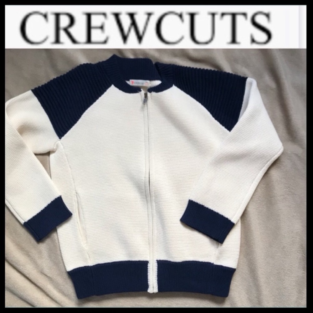 J.Crew CREWCUTS Zip Front Sweater